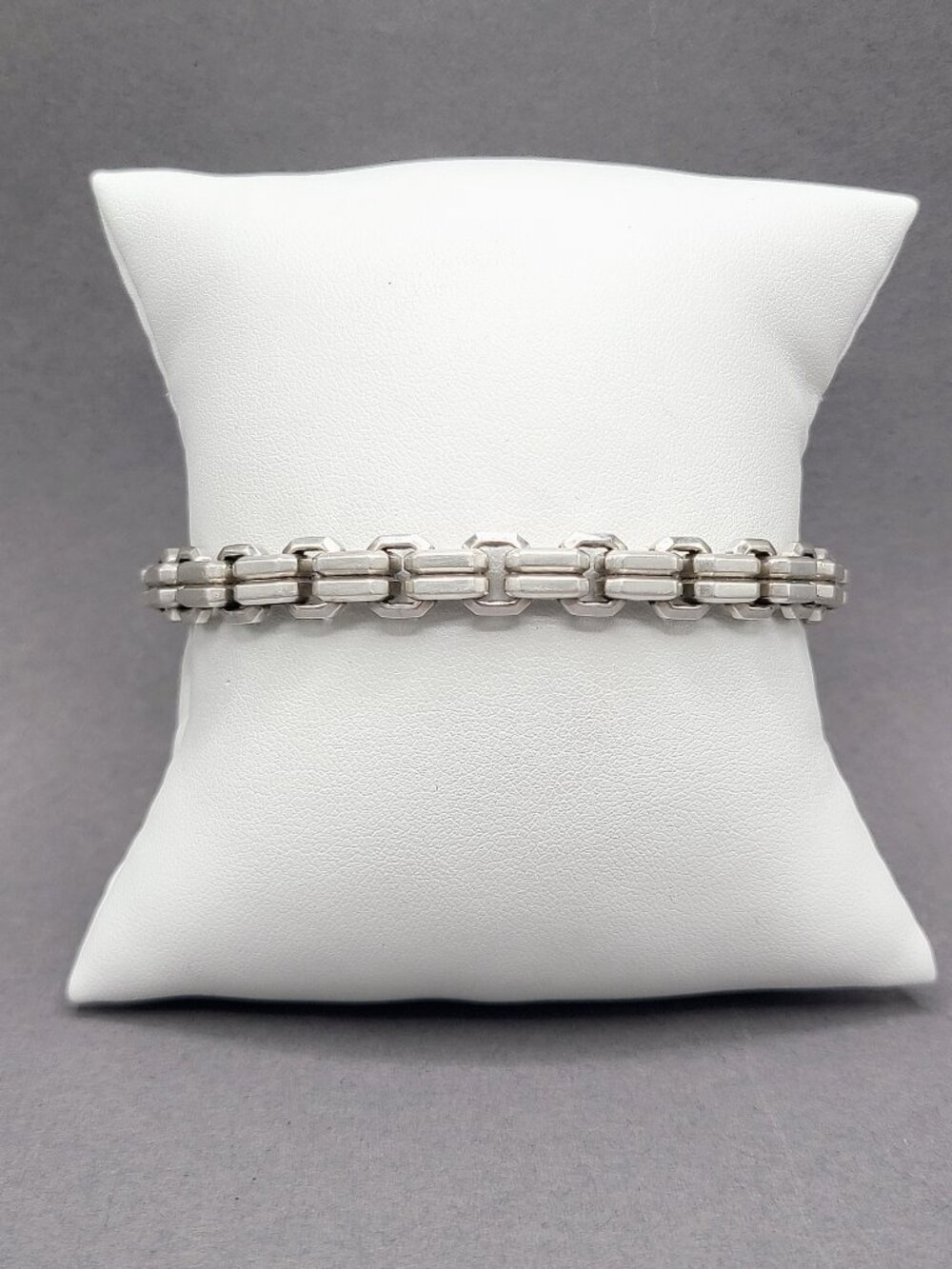 David Yurman Streamline Double Link Bracelet in Sterling Silver - 8mm - Medium